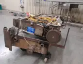 Mushroom harvesting equipment Dutch farmer