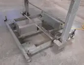 Mushroom harvesting equipment Dutch farmer
