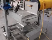 Mushroom harvesting equipment Dutch farmer