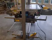 Mushroom harvesting equipment Dutch farmer