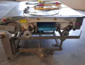 Mushroom harvesting equipment Dutch farmer